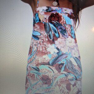 The White Lotus linen mini dress wil/White Lotus bag brand new